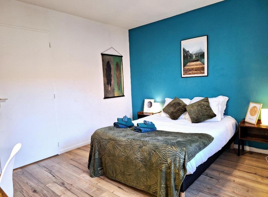 Appartement Cosy Proche Gare - Fibre Optique Et Parking アングレーム エクステリア 写真